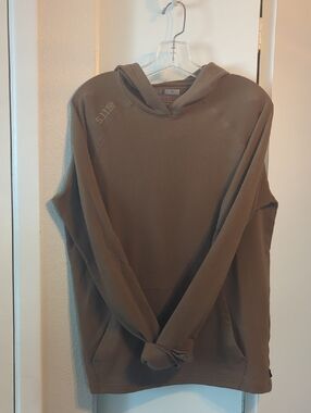 5.11 Tactical Women's Hooded Pullover - Olive Brown